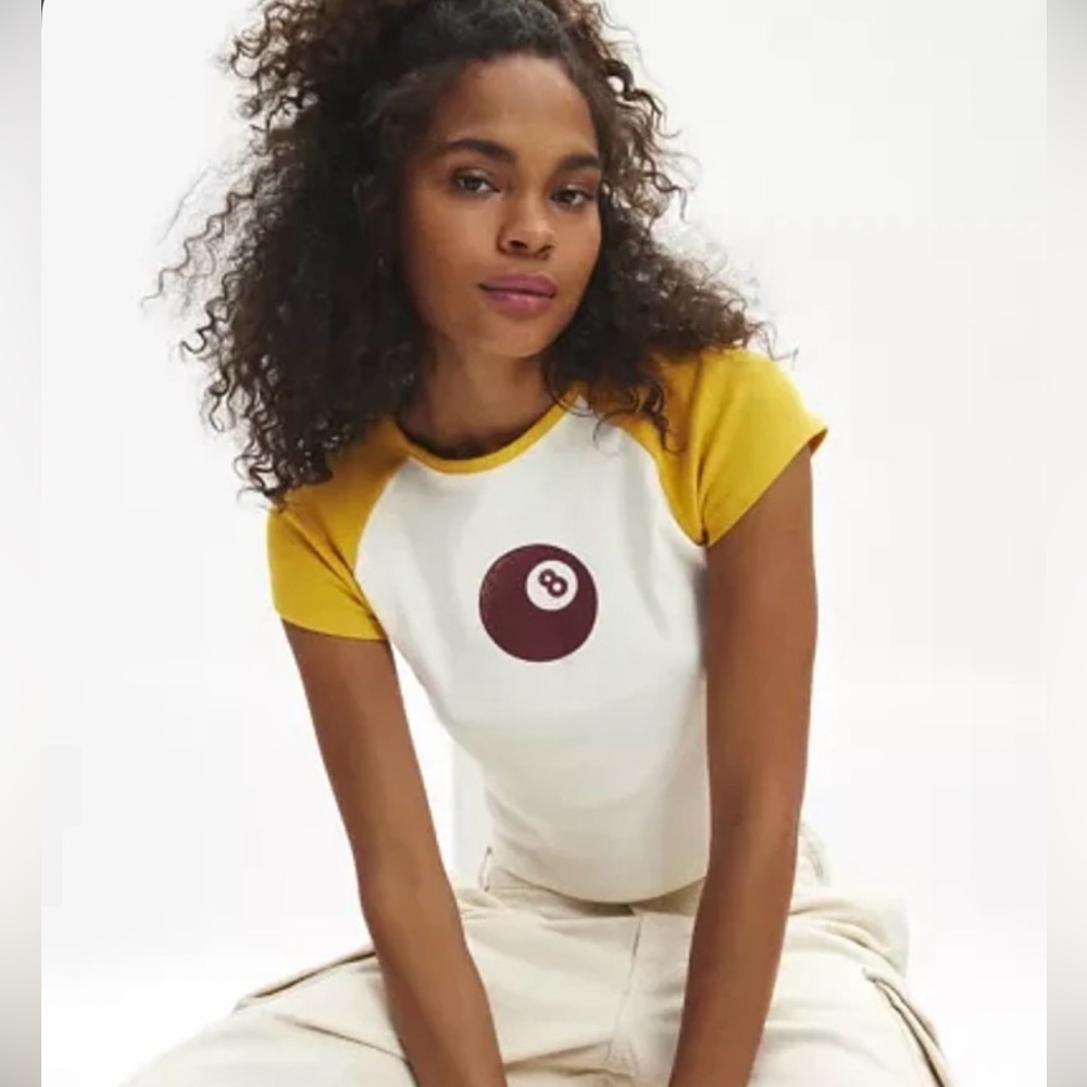 Urban Outfitters Future State 8 Ball Graphic Tee NWT